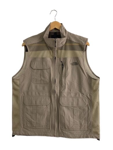 商品画像：ナイロンベスト/L/ナイロン/BEG/SFC-27 1