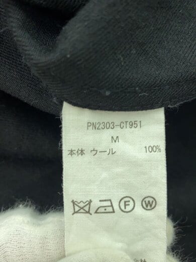 商品画像：PAN/トレンチコート/M/ウール/BLK/PN2303-CT951 4