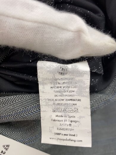 商品画像：テーラードジャケット/M/ウール/GRY 4