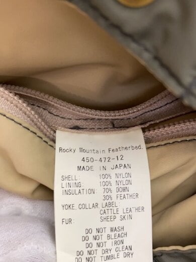 商品画像：ダウンベスト/--/ナイロン/KHK/無地 5