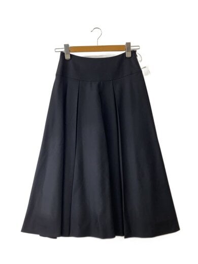 商品画像：スカート/38/ウール/BLK/無地 1