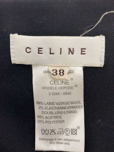 商品画像：スカート/38/ウール/BLK/無地 4