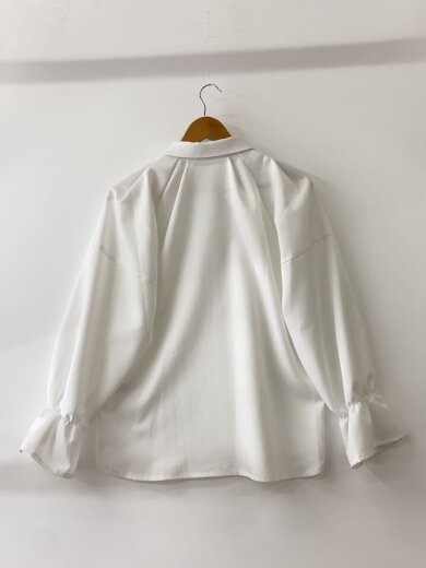 商品画像：長袖ブラウス/--/ポリエステル/WHT 2