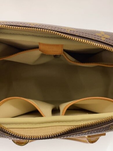 商品画像：2)ボーリング・ヴァニティ(ドーヴィル)_モノグラム・キャンバス/PVC/BRW 6