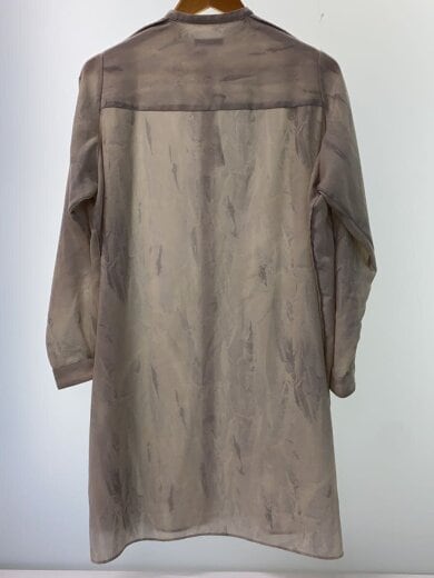 商品画像：長袖ワンピース/1/コットン/GRY/総柄/18108-3001 2