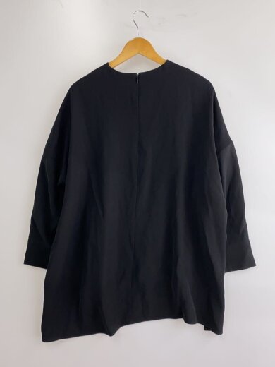 商品画像：長袖ブラウス/38/ポリエステル/BLK/無地/300CS230-0410// 2