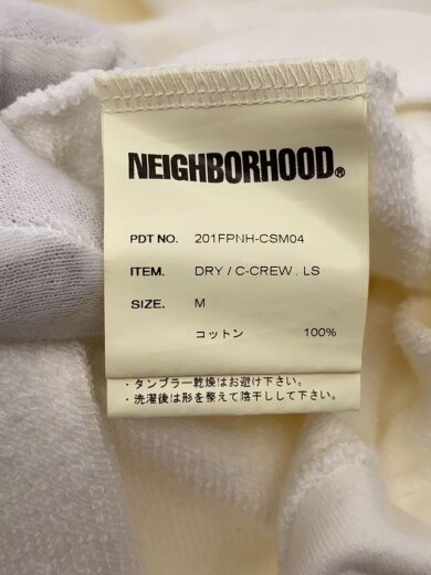 商品画像：スウェット/M/コットン/WHT/201FPNH-CSM04// 4