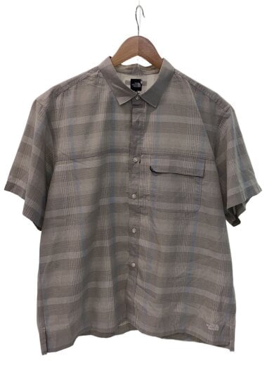商品画像：S/S BOULD CHECK SHIRT_ショートスリーブボルドチェックシャツ/S/ポリエステル/NVY/チェ 1