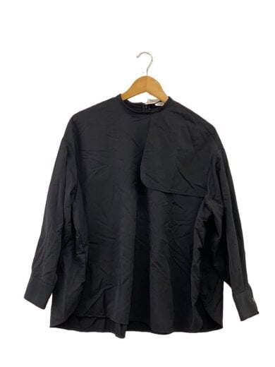 商品画像：長袖ブラウス/36/ナイロン/BLK/無地/YR2021-100AW// 1