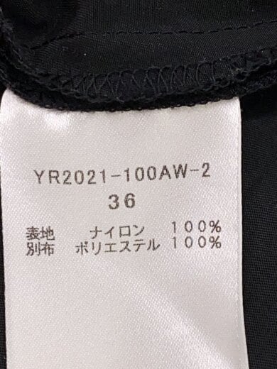 商品画像：長袖ブラウス/36/ナイロン/BLK/無地/YR2021-100AW// 4