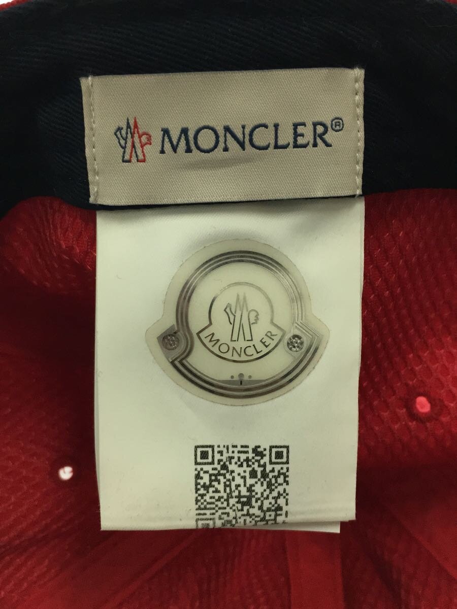 MONCLER(モンクレール) / キャップ/FREE/コットン/RED/メンズ/E109100212000 0212C// | 中古品の販売 ...