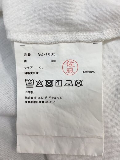 商品画像：Tシャツ/XL/コットン/WHT/プリント/SZ-T005 4