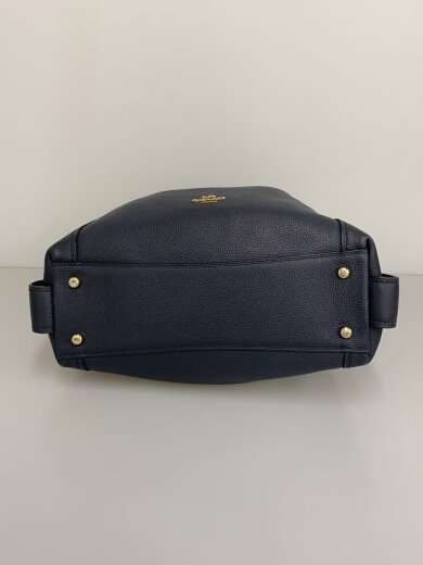 商品画像：ショルダーバッグ_オールレザー/レザー/NVY 4