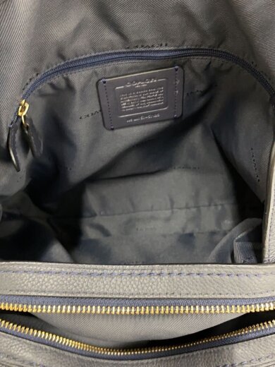 商品画像：ショルダーバッグ_オールレザー/レザー/NVY 6