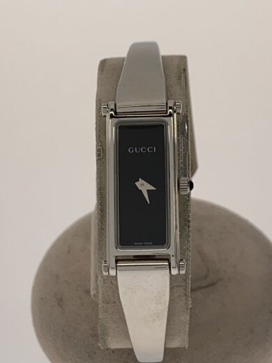 商品画像：クォーツ腕時計/アナログ/BLK/SLV/1500L 1