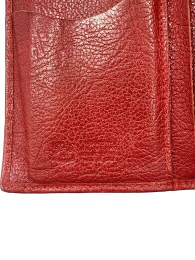 商品画像：2つ折り財布/--/RED/レディース 3