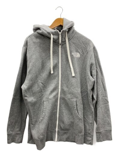 商品画像：ジップパーカー/XL/コットン/GRY/無地/NT11930// 1