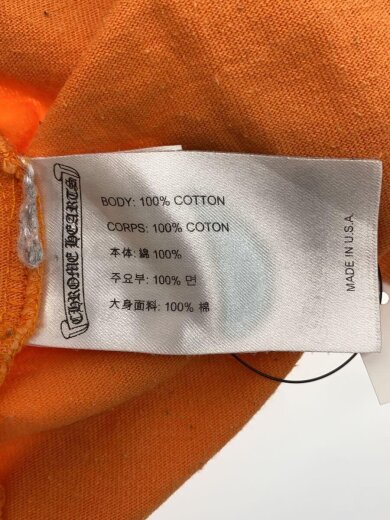 画像：CHROME HEARTSMATTY BOY PPO LINK BUILD/長袖Tシャツ/L/コットン/ORN/プリント//4