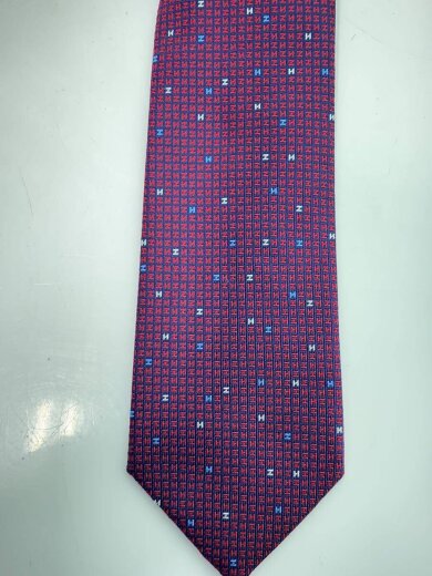 商品画像：アーケードH/ネクタイ/シルク/RED/総柄/メンズ/339369T 3