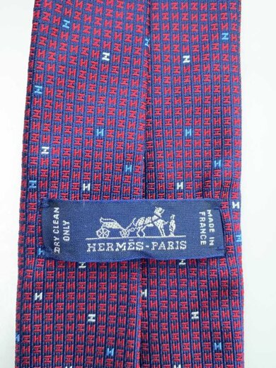 商品画像：アーケードH/ネクタイ/シルク/RED/総柄/メンズ/339369T 4