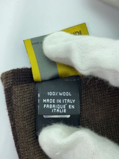 商品画像：SCIARPA FF/マフラー/ウール/BRW/無地/レディース 3