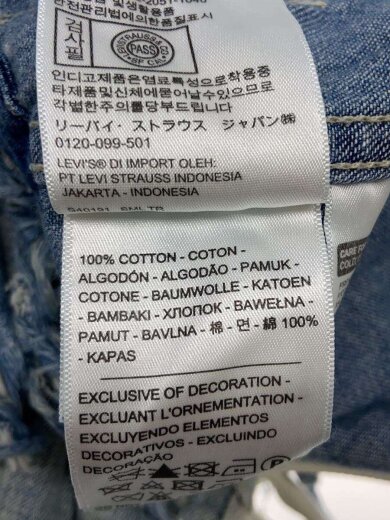 商品画像：20SS/Distrested Western/XL/デニム/IDG/YA-SH-U06 5