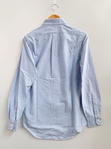 商品画像：ボタンダウン長袖シャツ/XS/コットン/BLU/無地/MNBLWOVM2G10122// 2