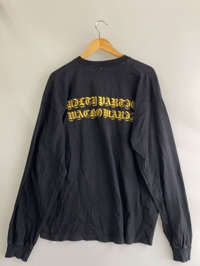商品画像：×舐達磨/長袖Tシャツ/XL/コットン/BLK/刺繍/使用感有// 2
