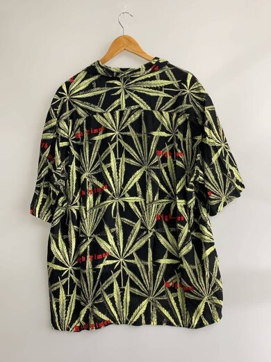 商品画像：HIGH TIMES/ S/S HAWAIAN SHIRT/アロハシャツ/XXL/レーヨン/BLK/総柄// 2