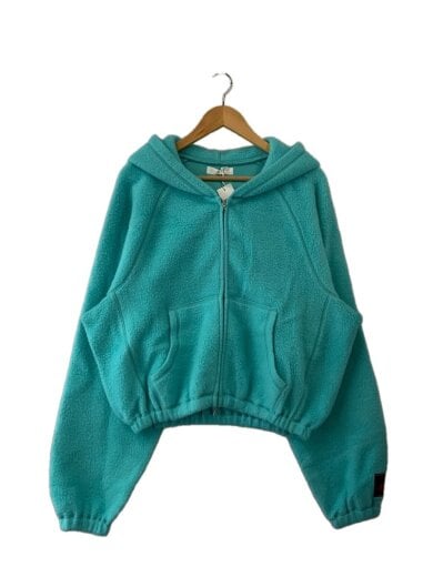 商品画像：26FW/ボアジップフーディー/1/コットン/GRN/無地/fw26-004// 1