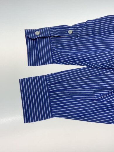 商品画像：長袖シャツ/S/コットン/BLU/ストライプ/W2110.000.52638// 5