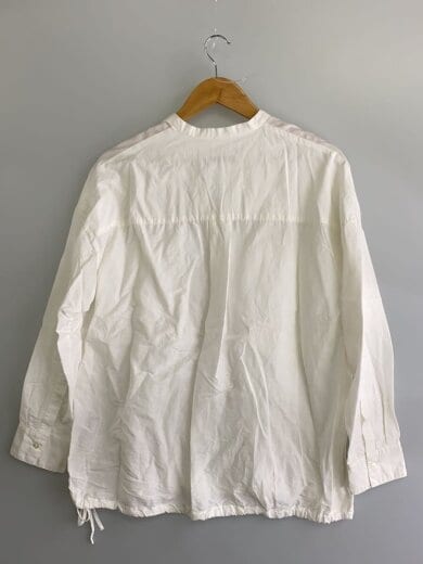 商品画像：長袖ブラウス/--/リネン/WHT/無地/26-050-400-9031-2-0// 2