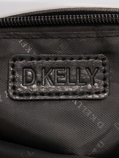 画像：D.KELLYショルダーバッグ/--/BLK/無地5