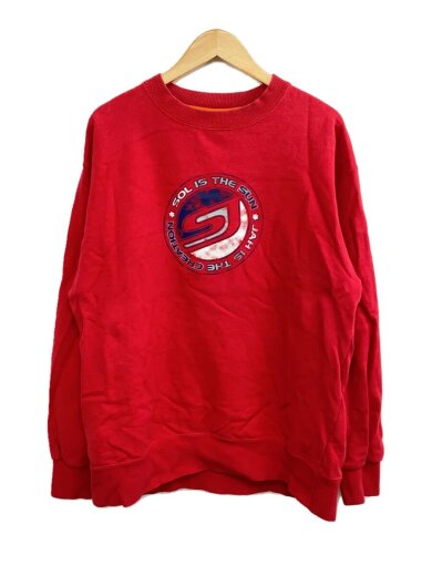 商品画像：90-00s/soljah/スウェット/XL/コットン/RED 1
