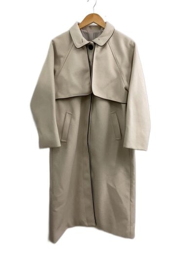 商品画像：コート/FREE/ポリエステル/CRM/無地/206-316-3179 1