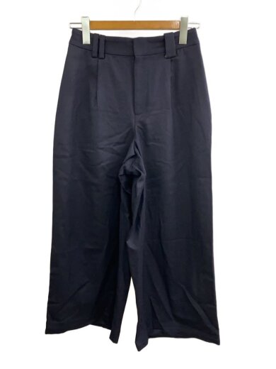 商品画像：タックワイドパンツ/3/ウール/NVY/PFPT-2638D 1