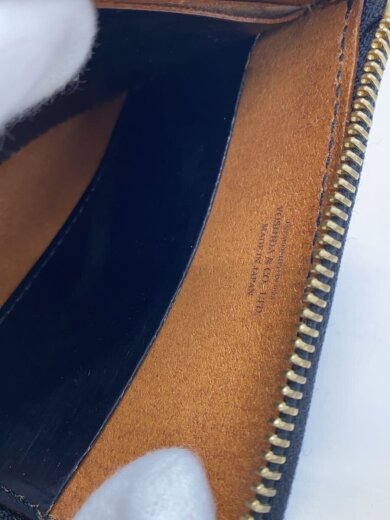 商品画像：財布/--/BLK/無地/メンズ/187-01353 5