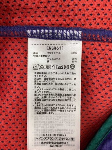 商品画像：フリースジャケット/S/ポリエステル/PUP/CWSQ611 4