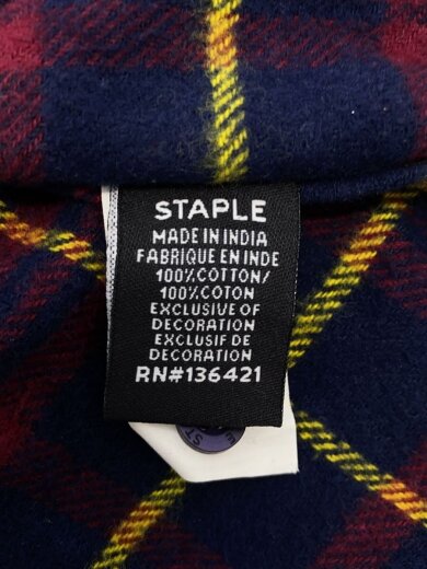 商品画像：長袖シャツ/L/コットン/マルチカラー/切替 4