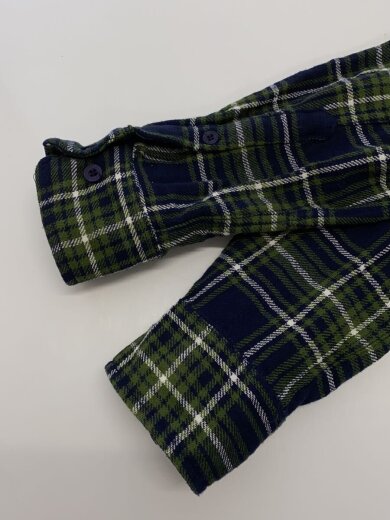 商品画像：長袖シャツ/L/コットン/マルチカラー/切替 6