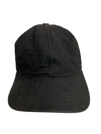 商品画像：キャップ/--/コットン/BLK/無地/メンズ/E18A222 1