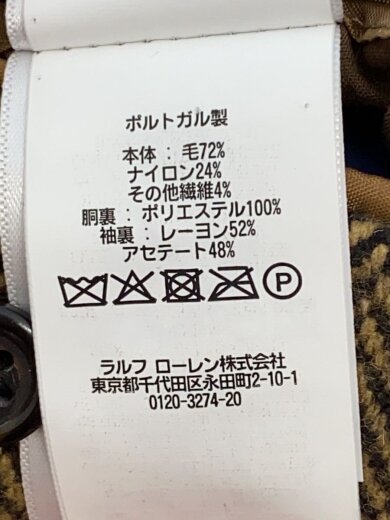 商品画像：テーラードジャケット/36/ウール/BRW/ヘリンボーン 5