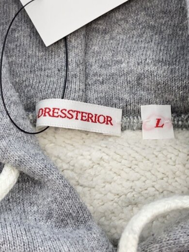 商品画像：パーカー/L/コットン/GRY/無地/086-31902 3