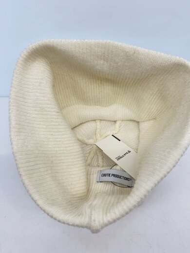 商品画像：ニットキャップ/--/レーヨン/WHT/メンズ/シルク混 3