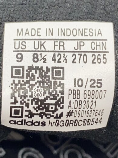 商品画像：オリジナルス/HANDBALL SPEZIAL/ハンドボール スペツィアル/ブラック/DB3021/27cm/ 5