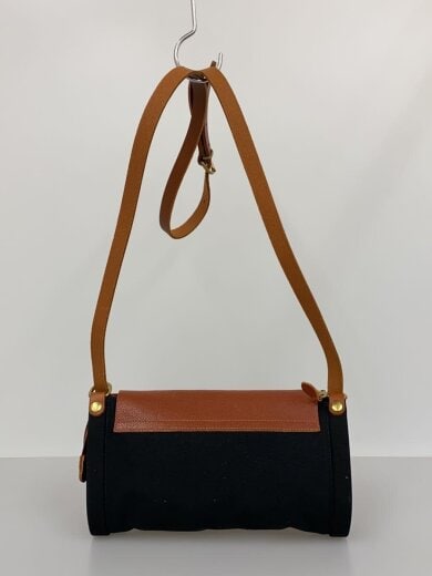 商品画像：ショルダーバッグ/キャンバス/BLK/無地 3