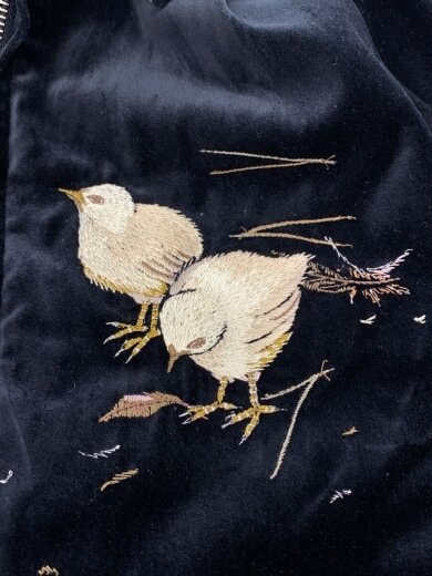 商品画像：STUNNING VELVET SOUVENIR JACKT/スカジャン/40/コットン/BLK/2520J-JK12 3