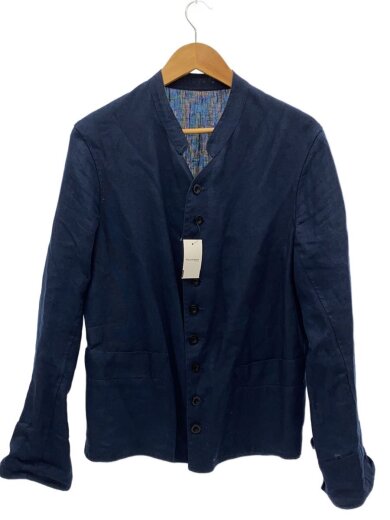 商品画像：ジャケット/2/リネン/NVY/カジュアルジャケット 1