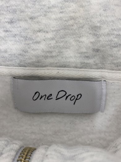 商品画像：One Drop/ハーフジップスウェット/L/コットン/GRY/サウナとビール// 3