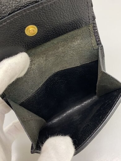 商品画像：2つ折り財布/レザー/BLK/メンズ// 5